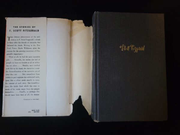 The Stories of F. Scott Fitzgerald Scribners  Book Club Edition 1951