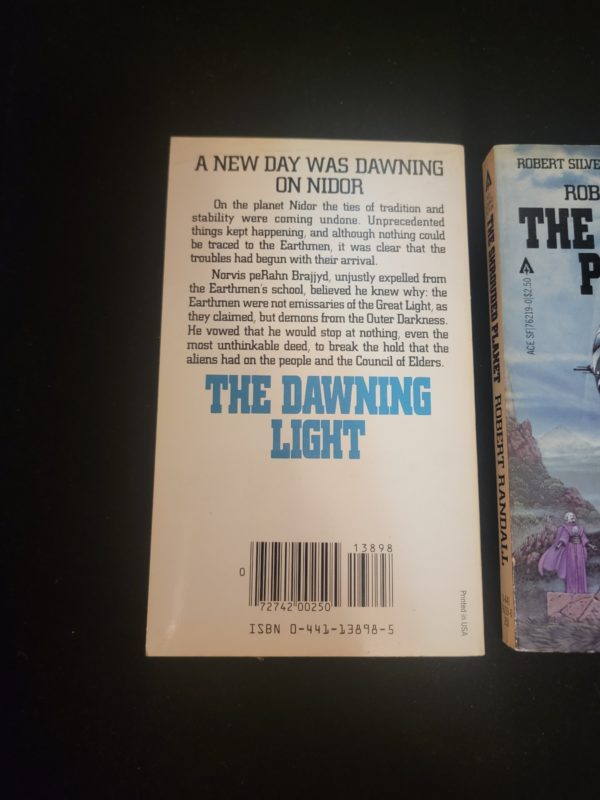 Nidorian Series: The Shrouded Planet & The Dawning Light by Robert Randall Ace Science Fiction 1982 Vintage Paperbacks