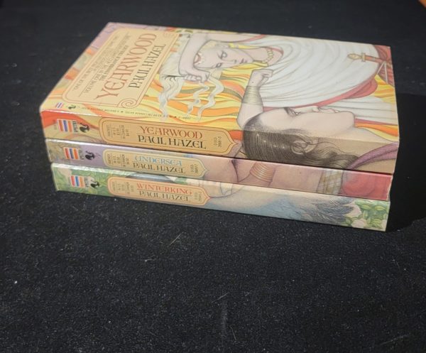 The Finnbranch Trilogy by Paul Hazel 1987 Bantam Spectra Fantasy Vintage Paperback Set