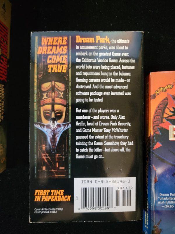 Dream Park Trilogy by Larry Niven & Steven Barnes Vintage Paperback Set Science Fiction