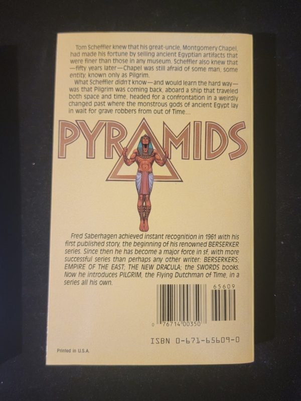 Pilgrim Series by Fred Saberhagen 1987 Baen Books : Pyramids & After The Fact Vintage Paperback Science Fiction