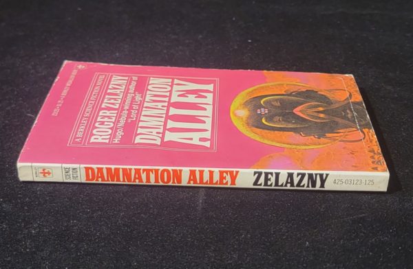 Damnation Alley by Roger Zelazny Berkley Medallion Book Z3123 1976 Vintage Paperback