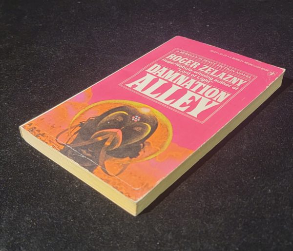 Damnation Alley by Roger Zelazny Berkley Medallion Book Z3123 1976 Vintage Paperback