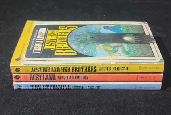 The Justice Cycle by Virginia Hamilton Complete Set First printing Avon Flare Fantasy 1981 Vintage Paperback