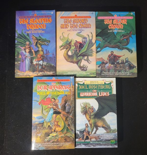 Guardians of the Flame by Joel Rosenberg Books 1-5, Includes Bookset Trilogy New American Library Signet