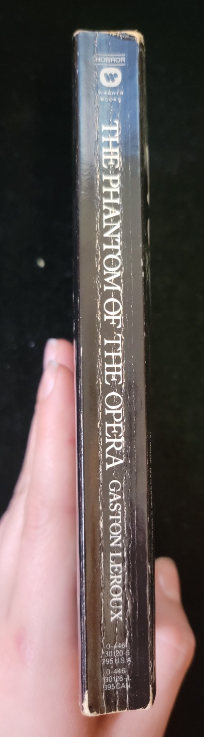 Phantom of the Opera by Gaston LeRoux First Warner Books Printing 1986 Paperback