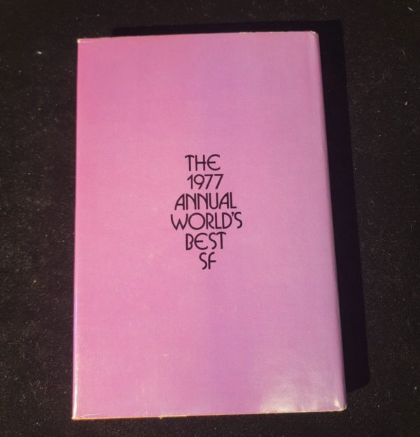 The 1977 Annual World’s Best SF edited by Donald A. Wollheim Book Club Edition