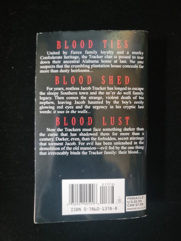 In The Blood by Stephen Gresham 2001 Pinnacle Horror First Printing