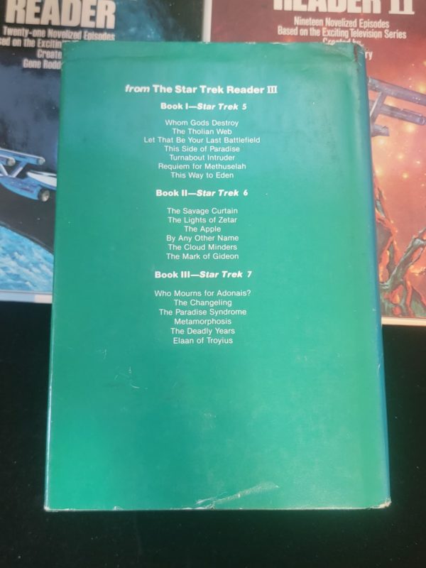 The Star Trek Reader I, II & III by James Blish Dutton 1970s Hardcover 3rd, 1st Printing & BCE