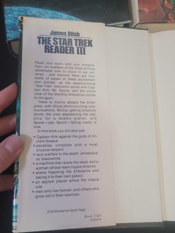 The Star Trek Reader I, II & III by James Blish Dutton 1970s Hardcover 3rd, 1st Printing & BCE