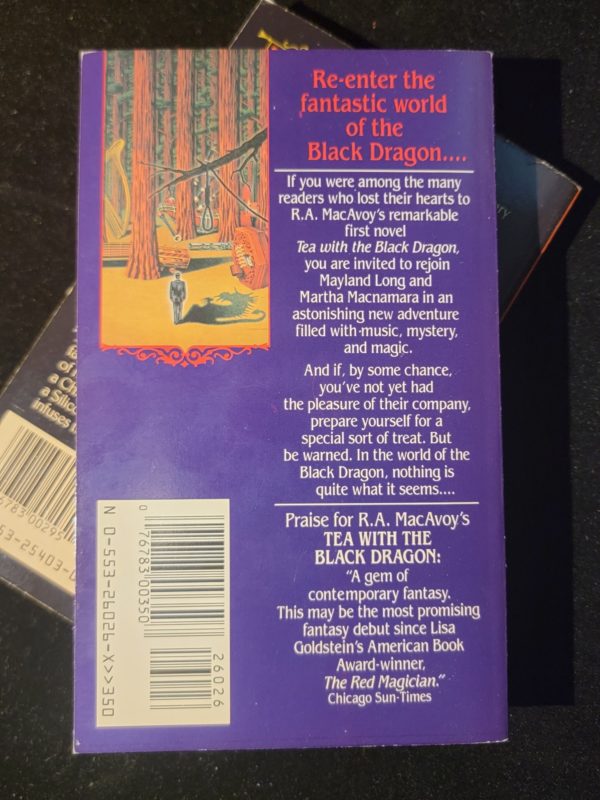 Tea with the Black Dragon and Twisting the Rope by R. A. MacAvoy 1986 Bantam Spectra Fantasy