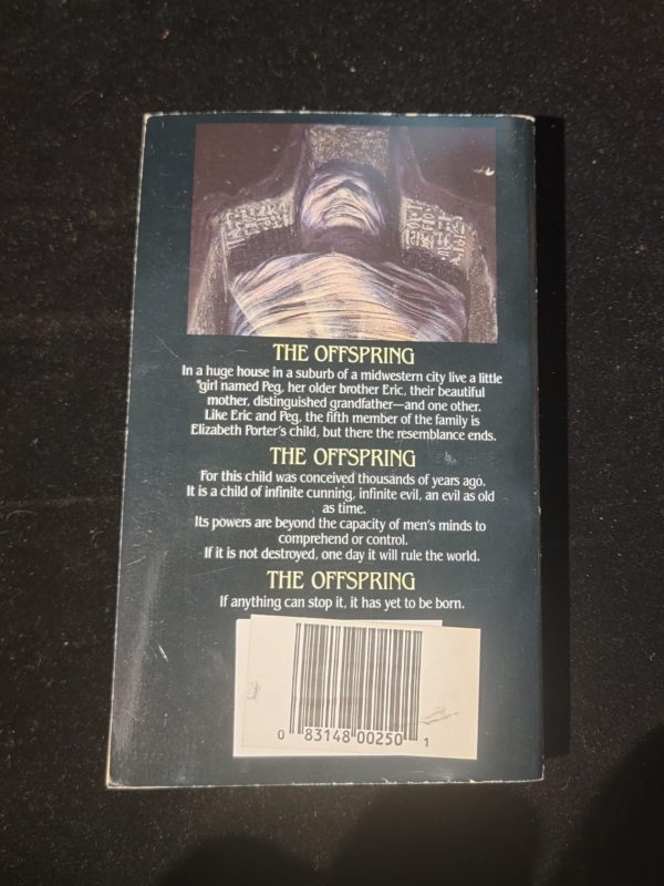 The Offspring by J. N. Williamson BMI Horror 1984