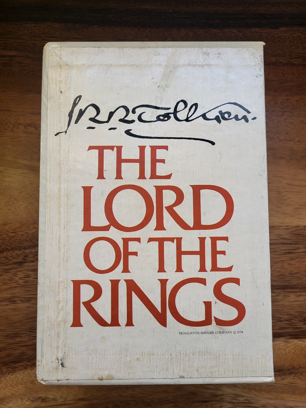 The Lord of the Rings Box Set 1978 Revised Second Edition with Maps