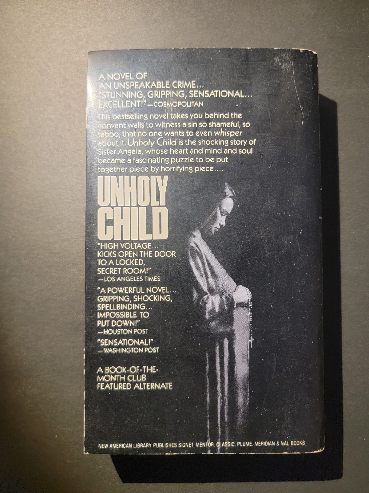 Unholy Child by Catherine Breslin 1980 1st Printing Signet