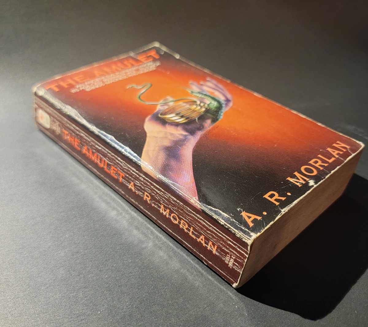 The Amulet by A.R. Morlan 1991 1st Printing Paperback