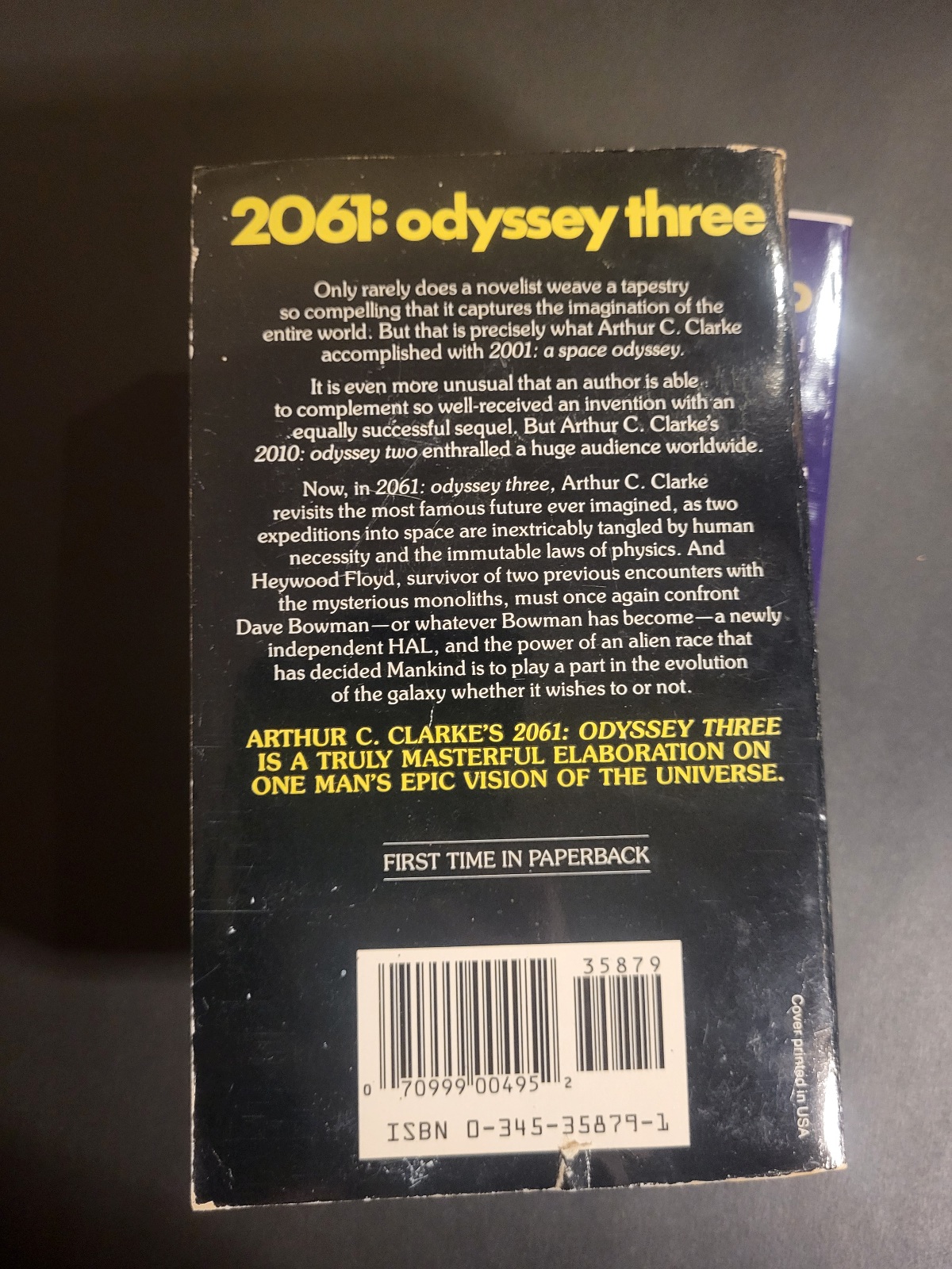 Space Odyssey Series by Arthur C. Clarke Complete Set