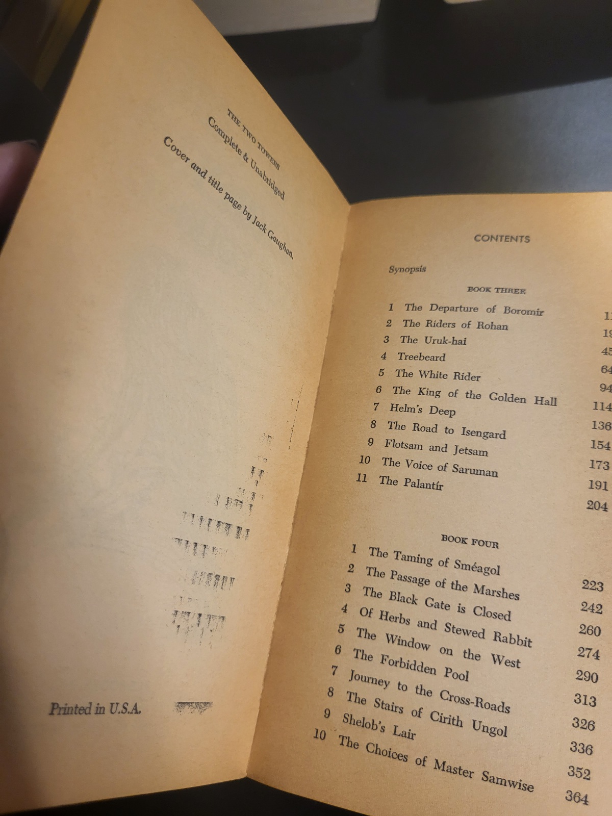 The Lord of The Rings by J.R.R. Tolkien Unauthorized Ace Printing A-4, A-5, A-6 1965