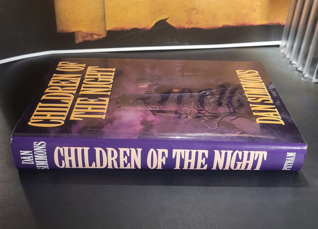 Children of the Night by Dan Simmons 1992 First Printing SIGNED in Plastic Cover