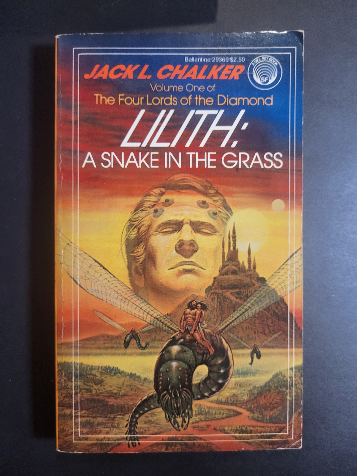 The Four Lords of the Diamond Series by Jack L. Chalker 1980s Matching Del Rey Paperbacks