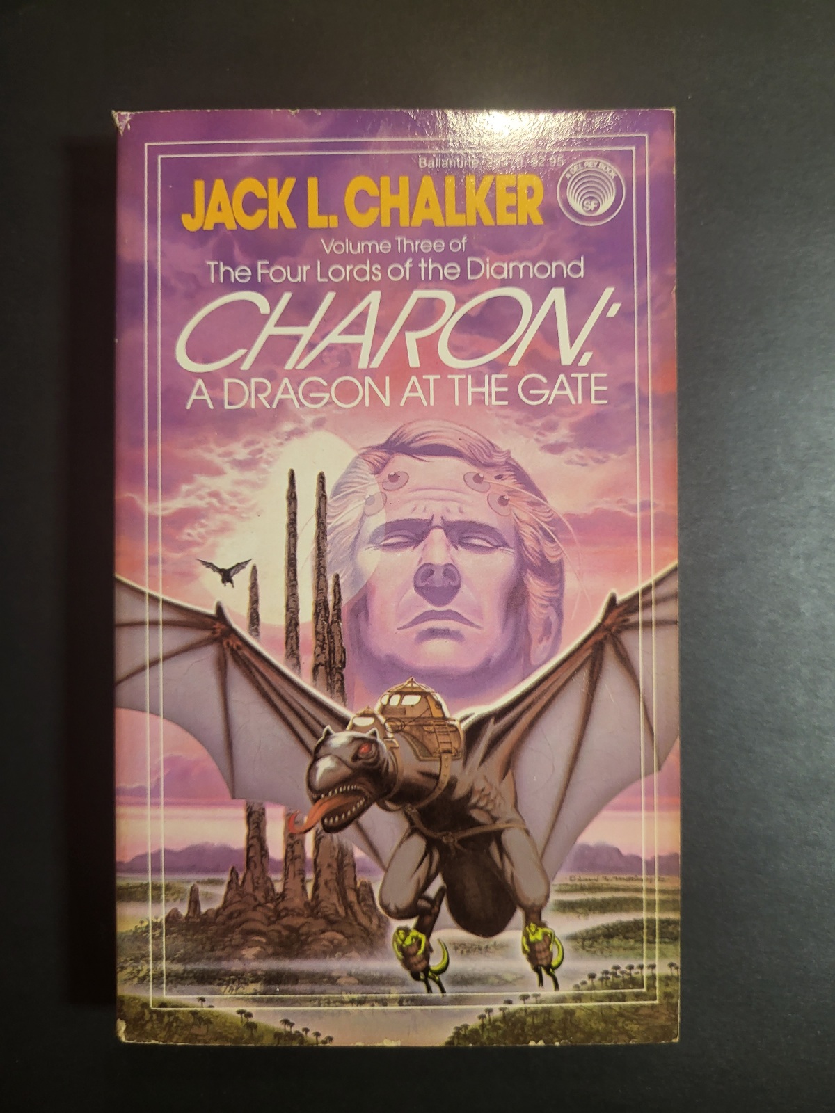 The Four Lords of the Diamond Series by Jack L. Chalker 1980s Matching Del Rey Paperbacks