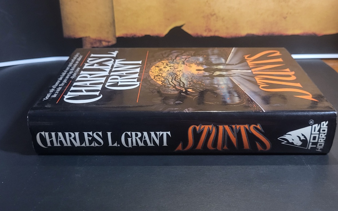 Stunts by Charles L. Grant First Edition 1990 Hardcover Horror