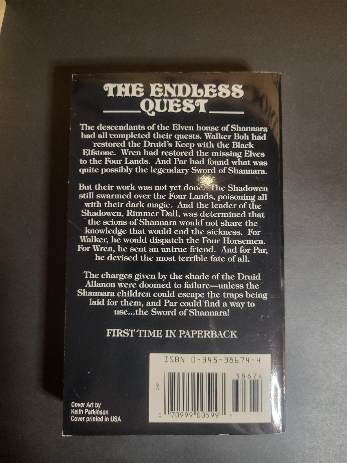 The Heritage of Shannara by Terry Brooks Matching Del Rey Set 1990s Paperback