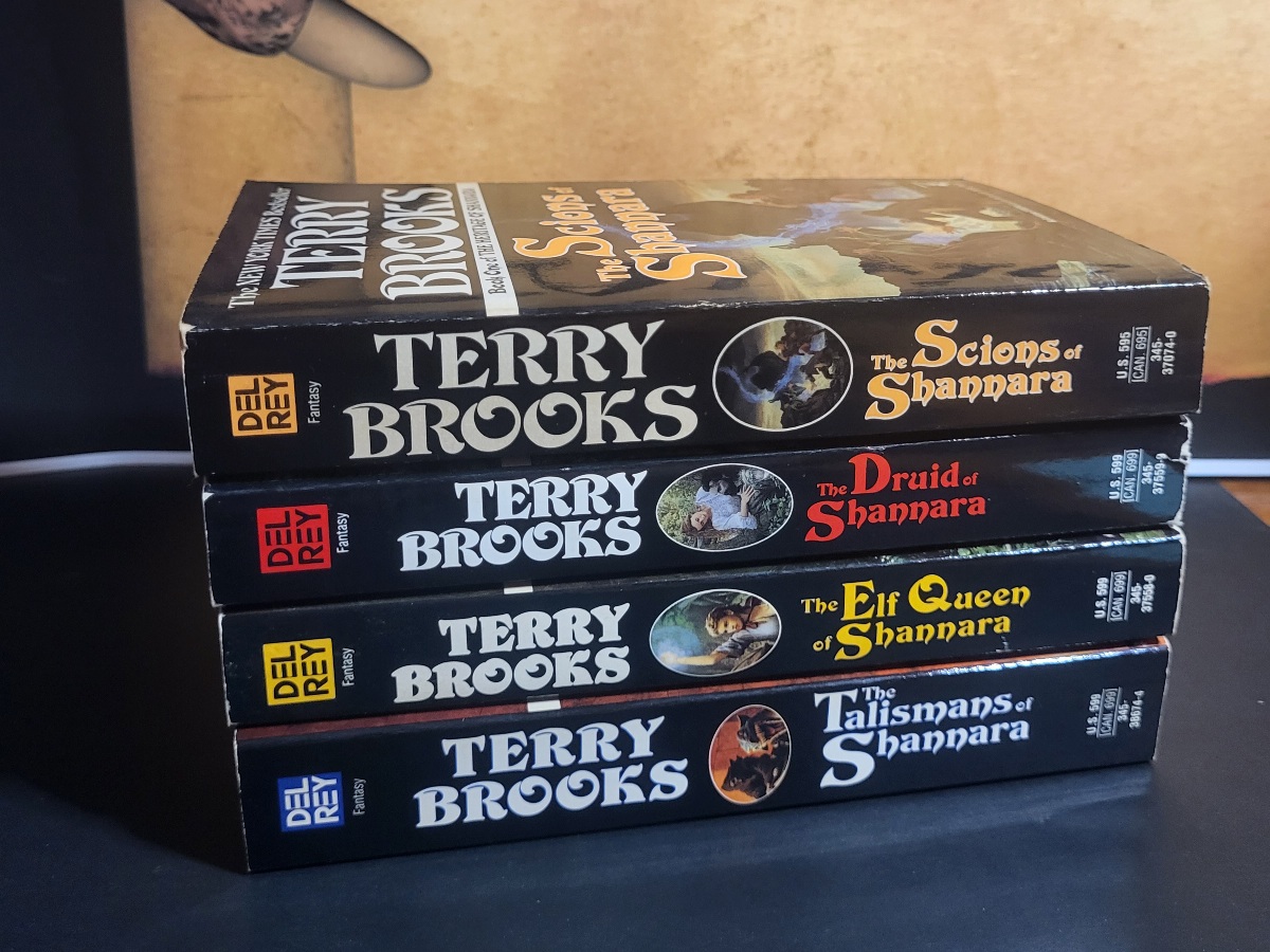 The Heritage of Shannara by Terry Brooks Matching Del Rey Set 1990s Paperback