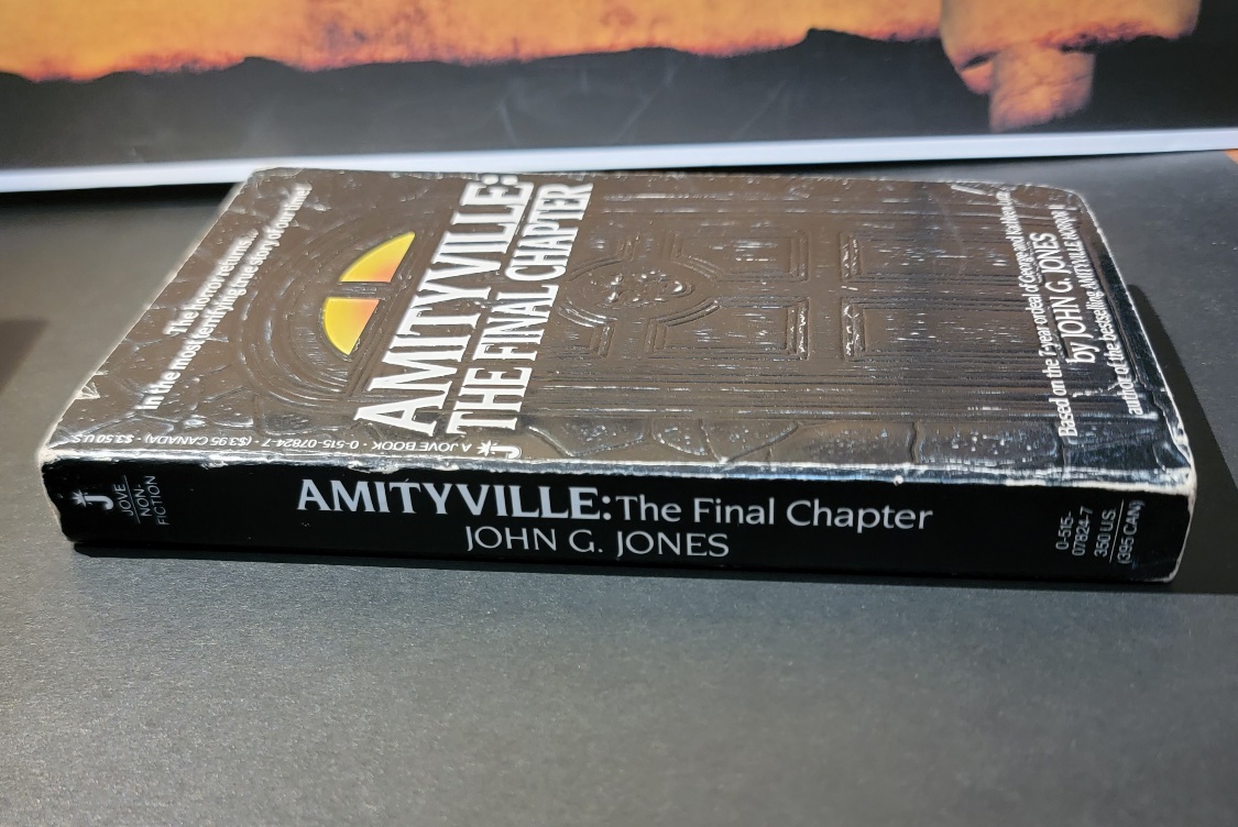 Amityville: The Final Chapter by John G. Jones 1985 Jove Paperback Horror