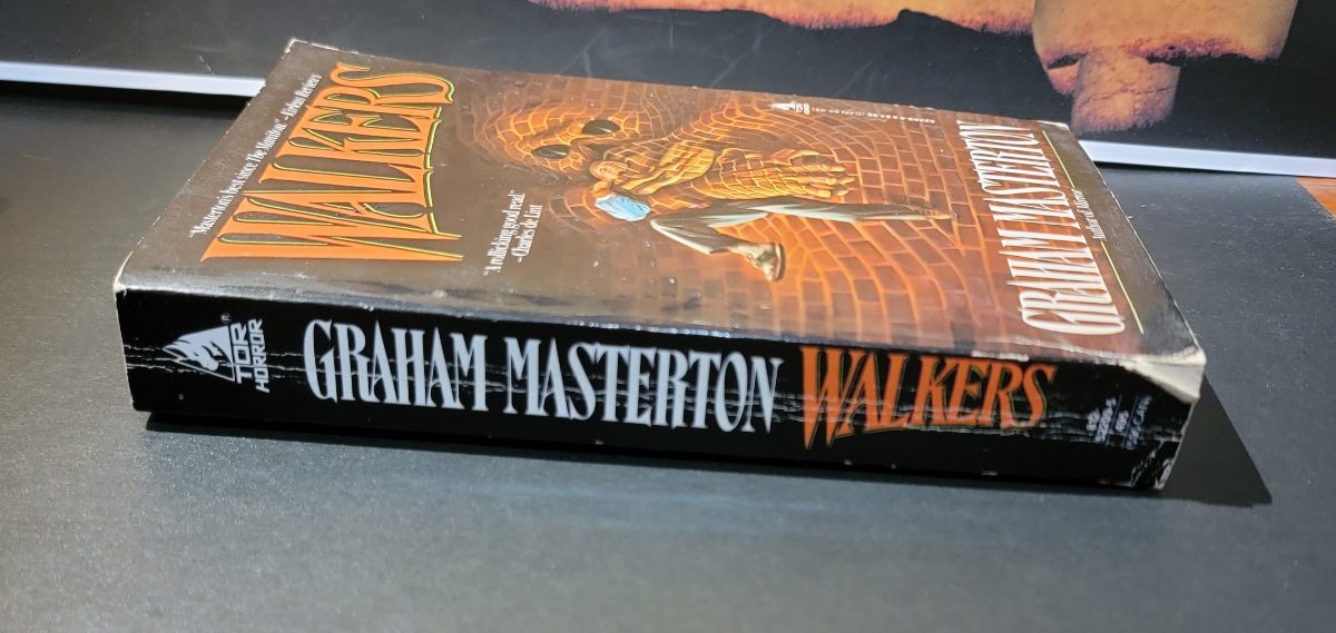 Walkers by Graham Masterton 1990 Tor Horror Paperback