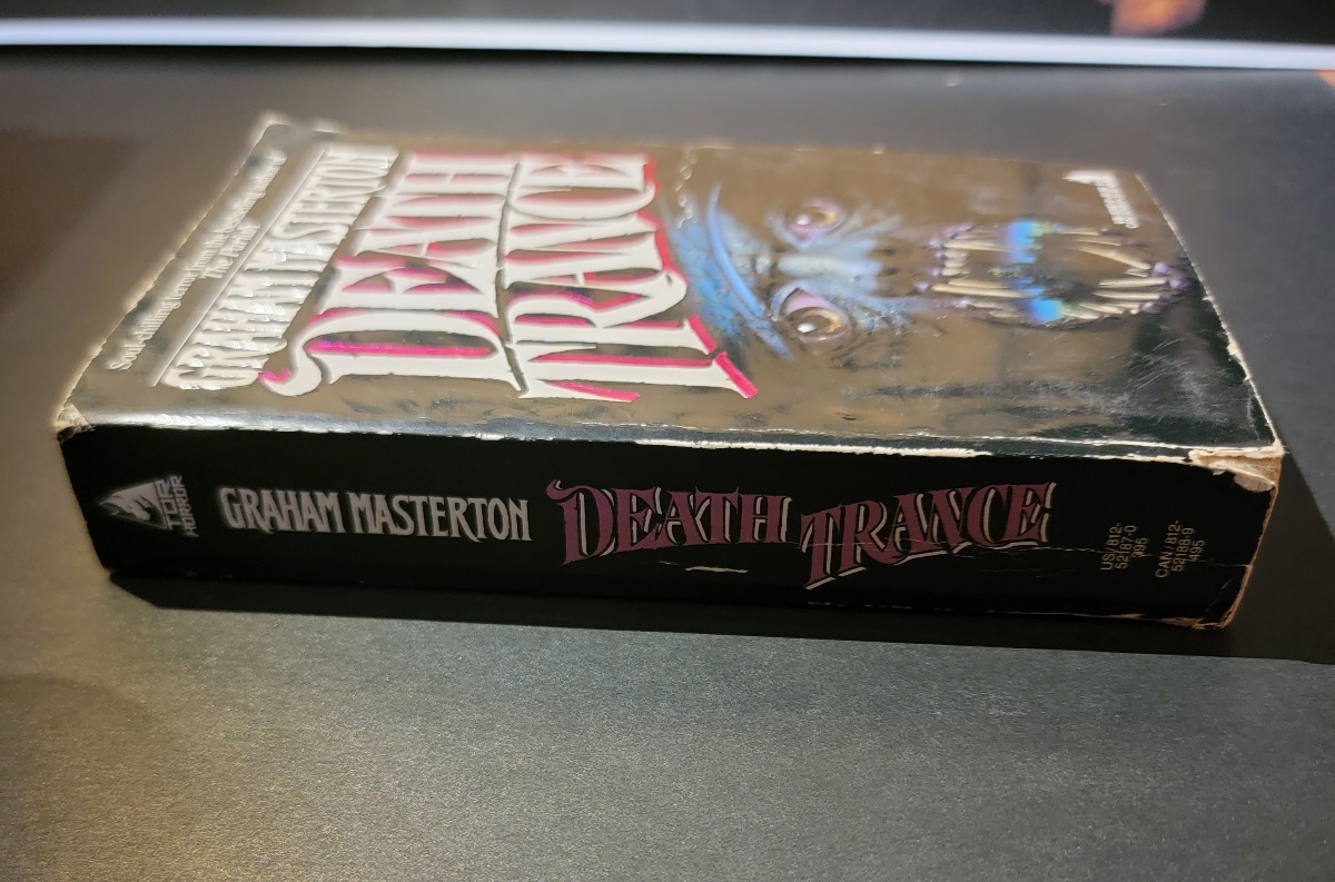 Death Trance by Graham Masterton 1986 Tor Horror Paperback