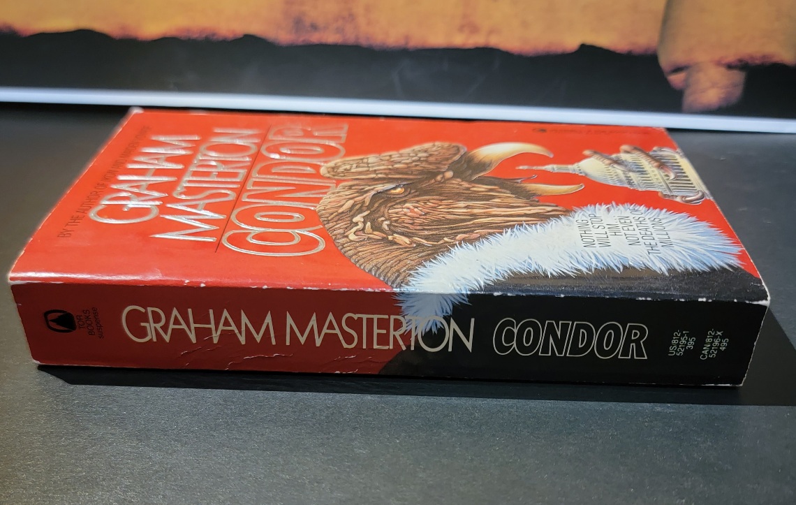 Condor by Graham Masterton Tor 1985 Paperback