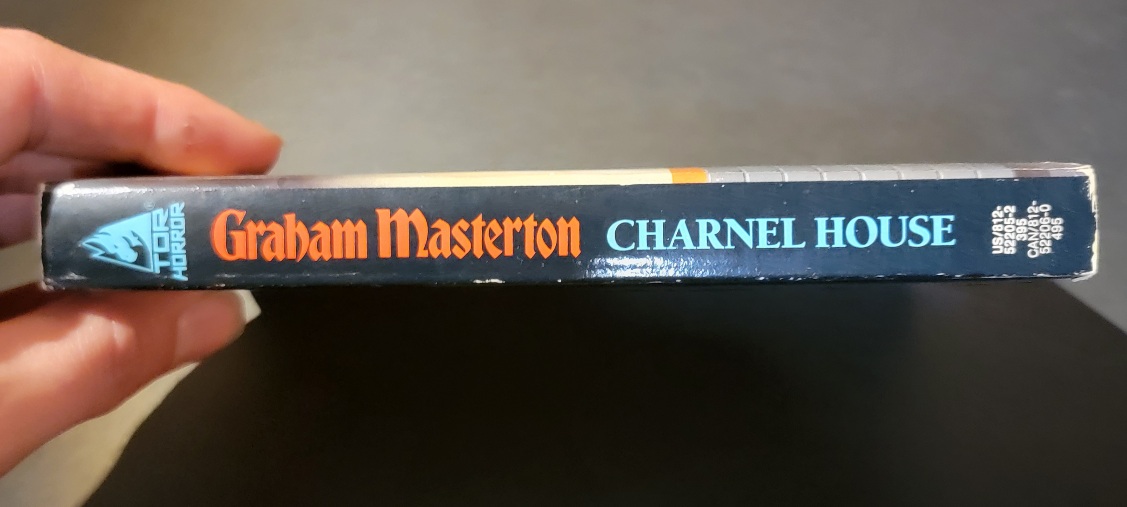 Charnel House by Graham Masterton 1988 Tor Horror Paperback