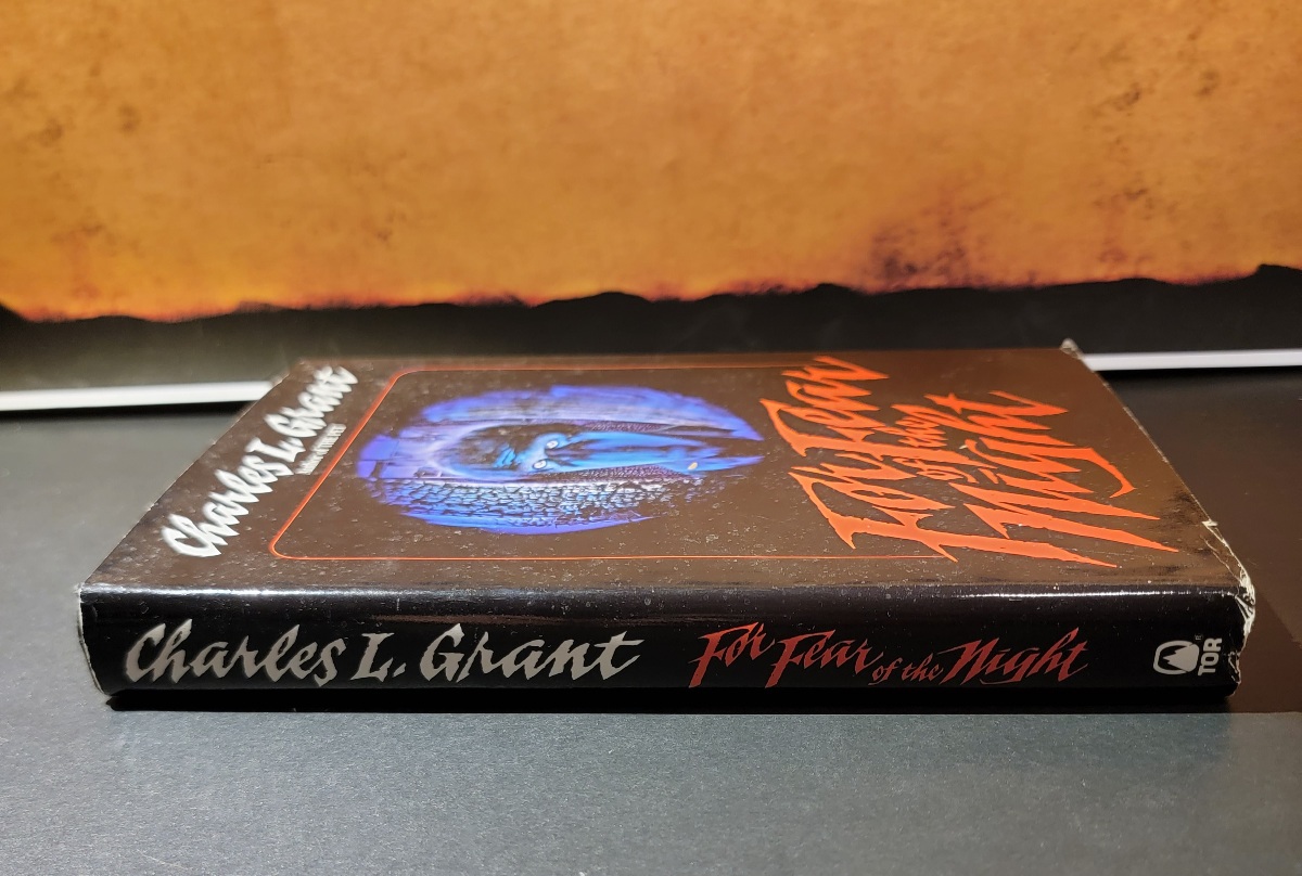 For Fear of the Night by Charles L. Grant 1st Printing 1988 Hardcover Tor Horror