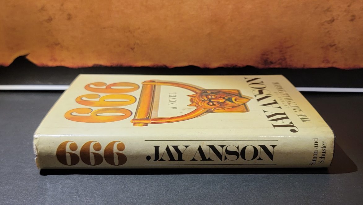 666 by Jay Anson 1981 1st Printing Hardcover Horror Simon and Schuster