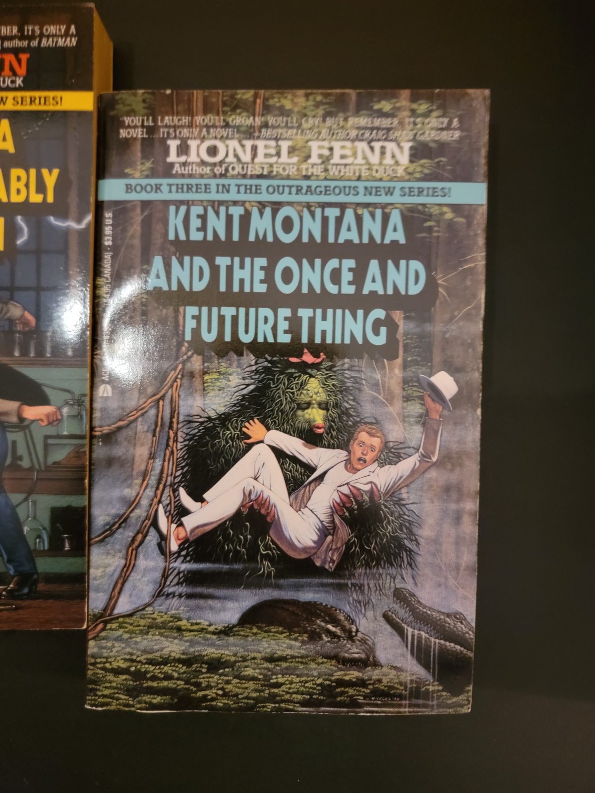 First 3 Books in the Kent Montana Series by Lionel Fenn Ace Science Fiction 1990