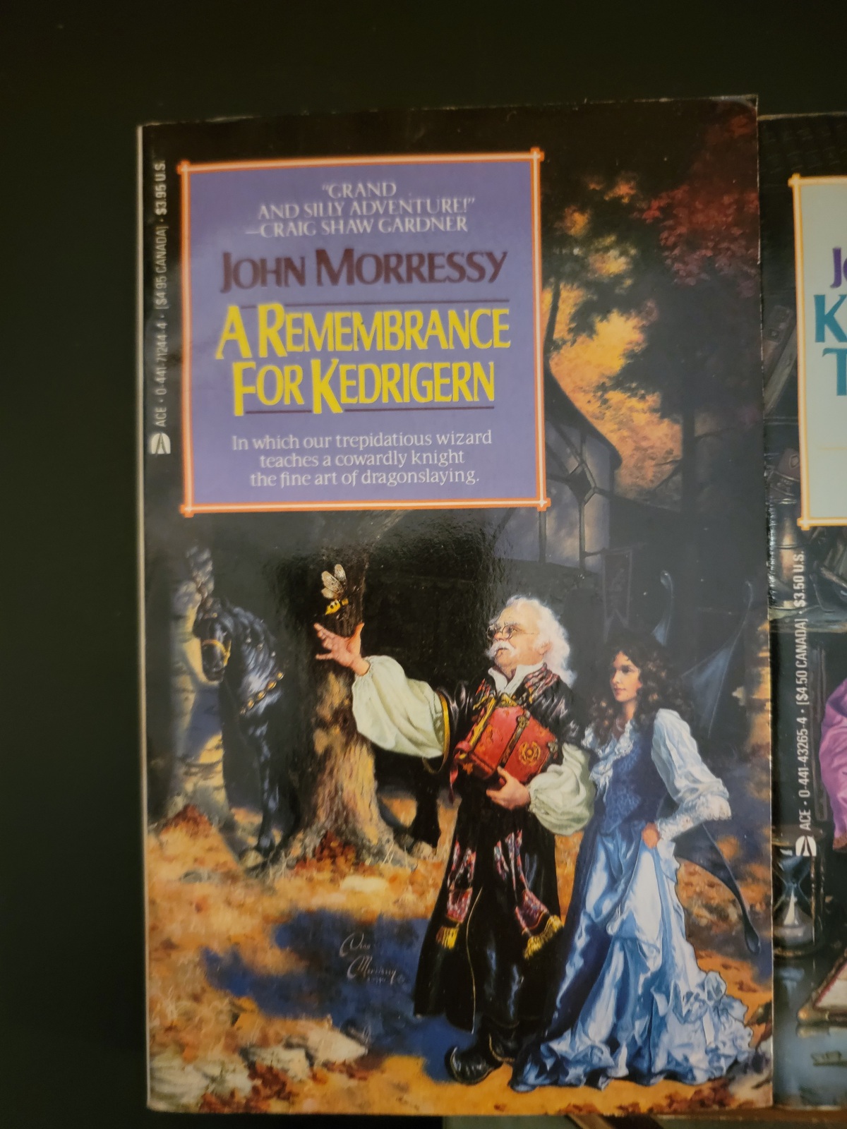 Complete Kedrigern Set by John Morressy in Custom Slipcase Ace Fantasy 1980s