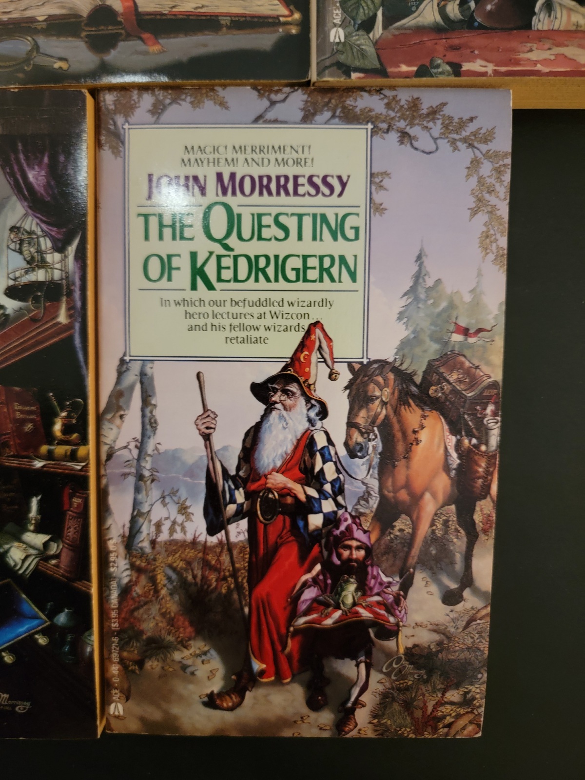 Complete Kedrigern Set by John Morressy in Custom Slipcase Ace Fantasy 1980s