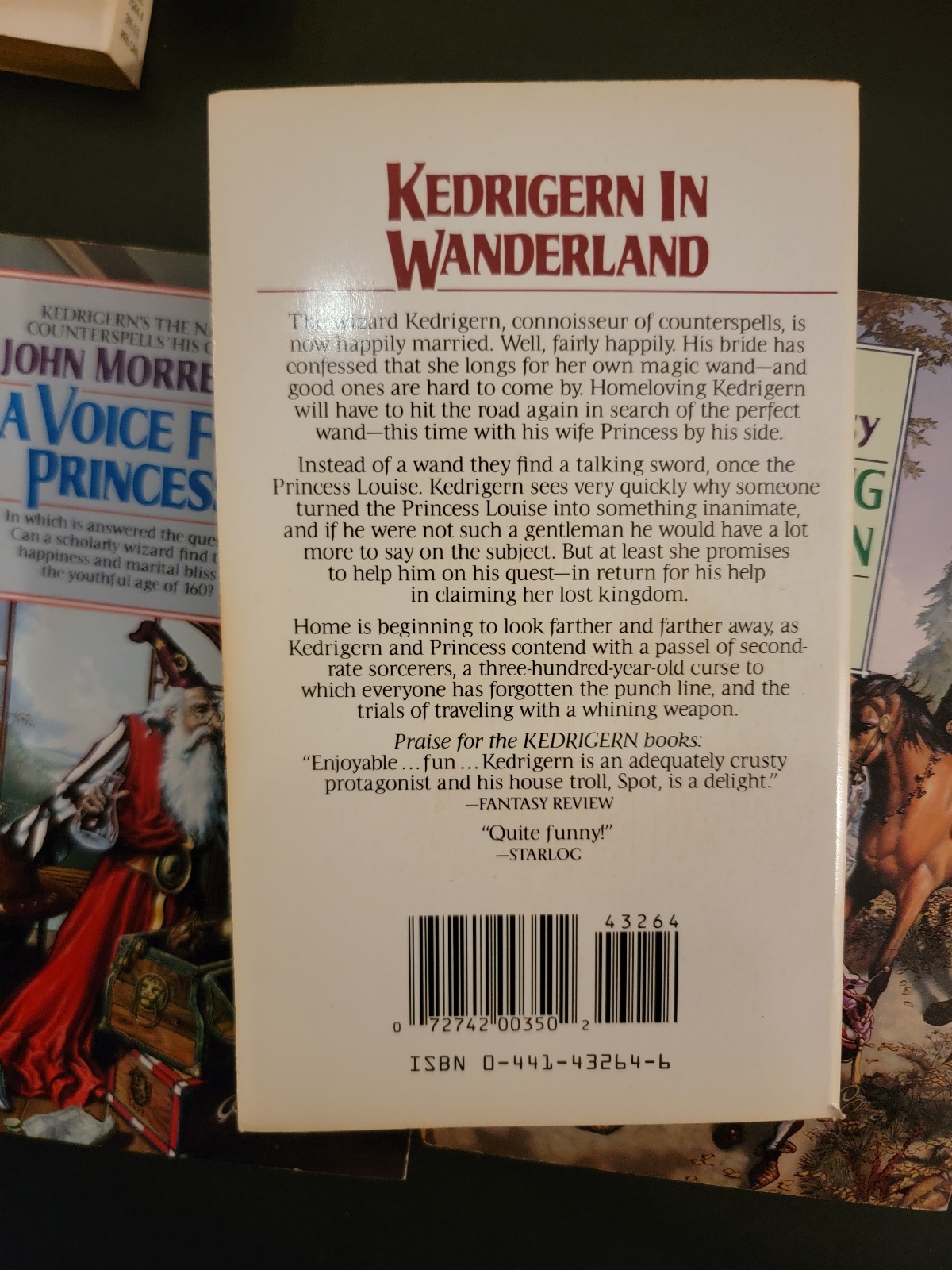 Complete Kedrigern Set by John Morressy in Custom Slipcase Ace Fantasy 1980s