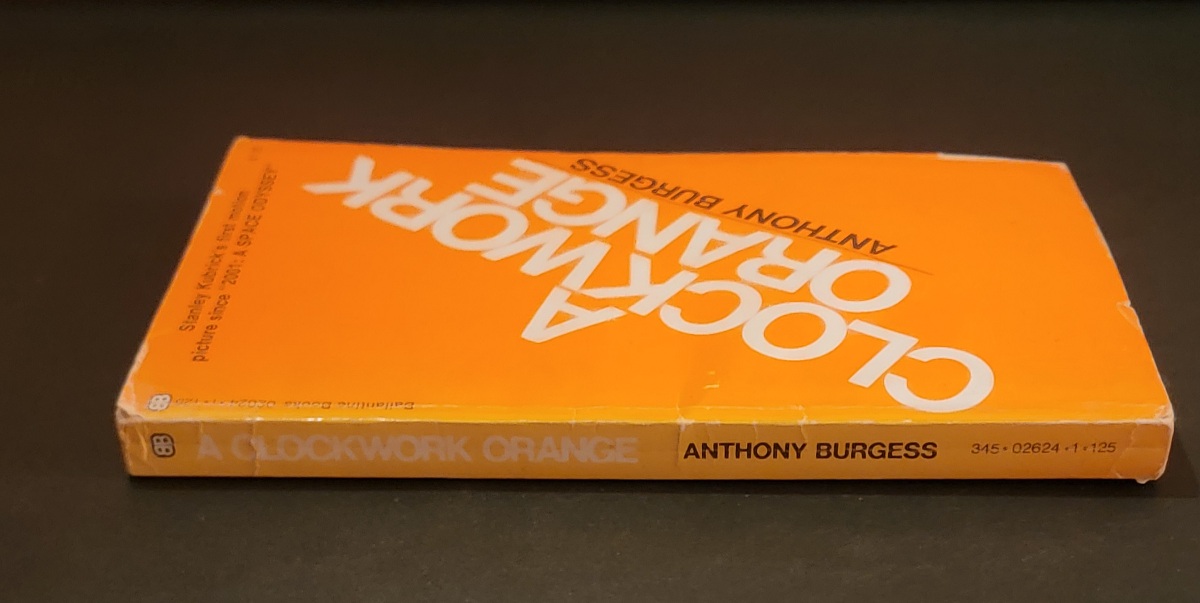 A Clockwork Orange by Anthony Burgess 1972 11th Printing Paperback