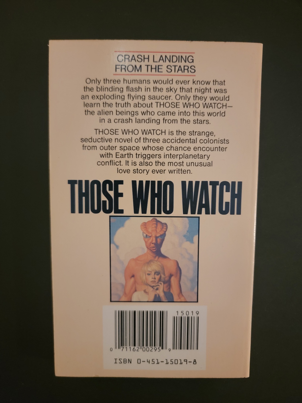 Those Who Watch by Robert Silverberg 1967 Signet Science Fiction Paperback