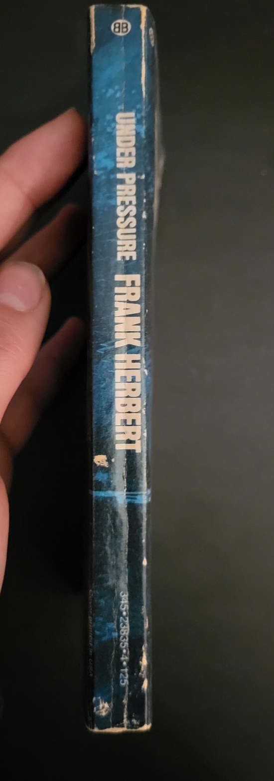 Under Pressure by Frank Herbert 1974 Ballantine Books Paperback