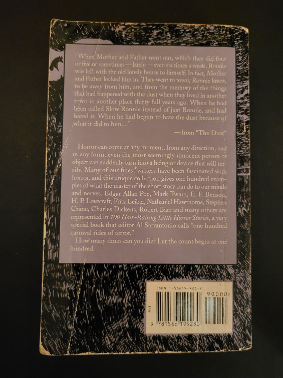 100 Hair-Raising Little Horror Stories edited by Al Sarrantonio and Martin H. Greenberg 1993 Paperback