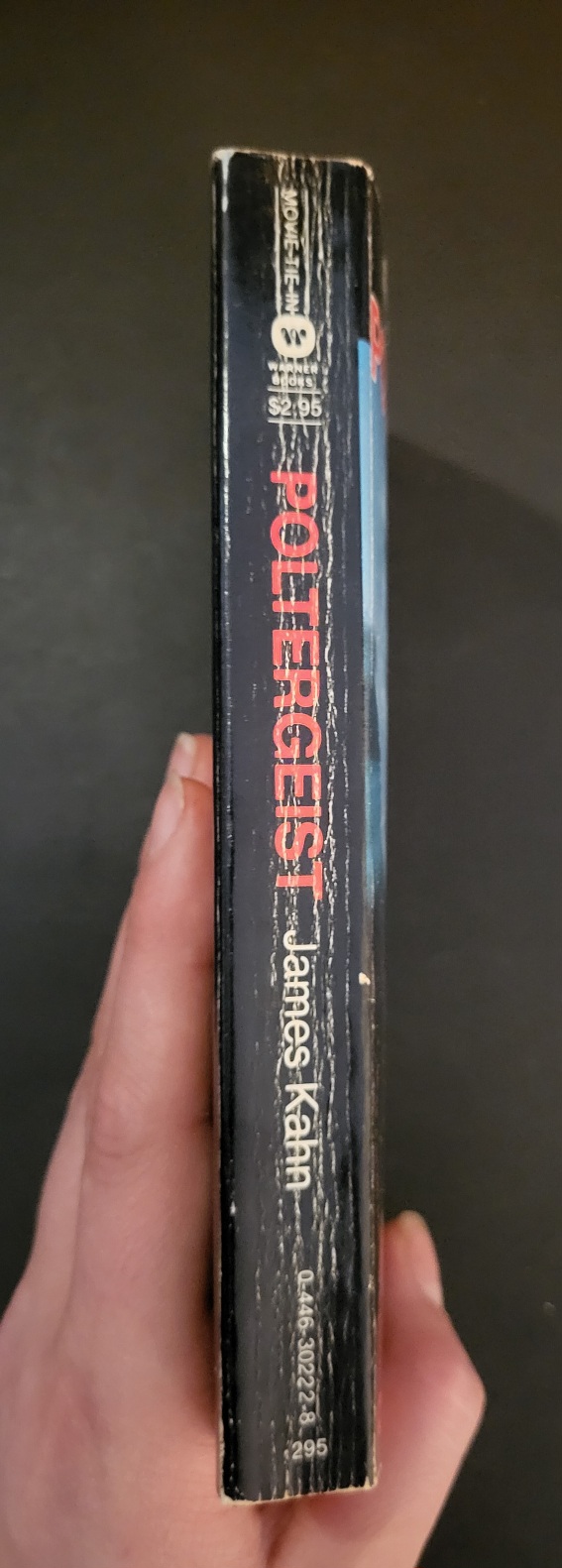 Poltergeist by James Kahn Movie Tie-In Warners Books 1982 1st Printing Horror