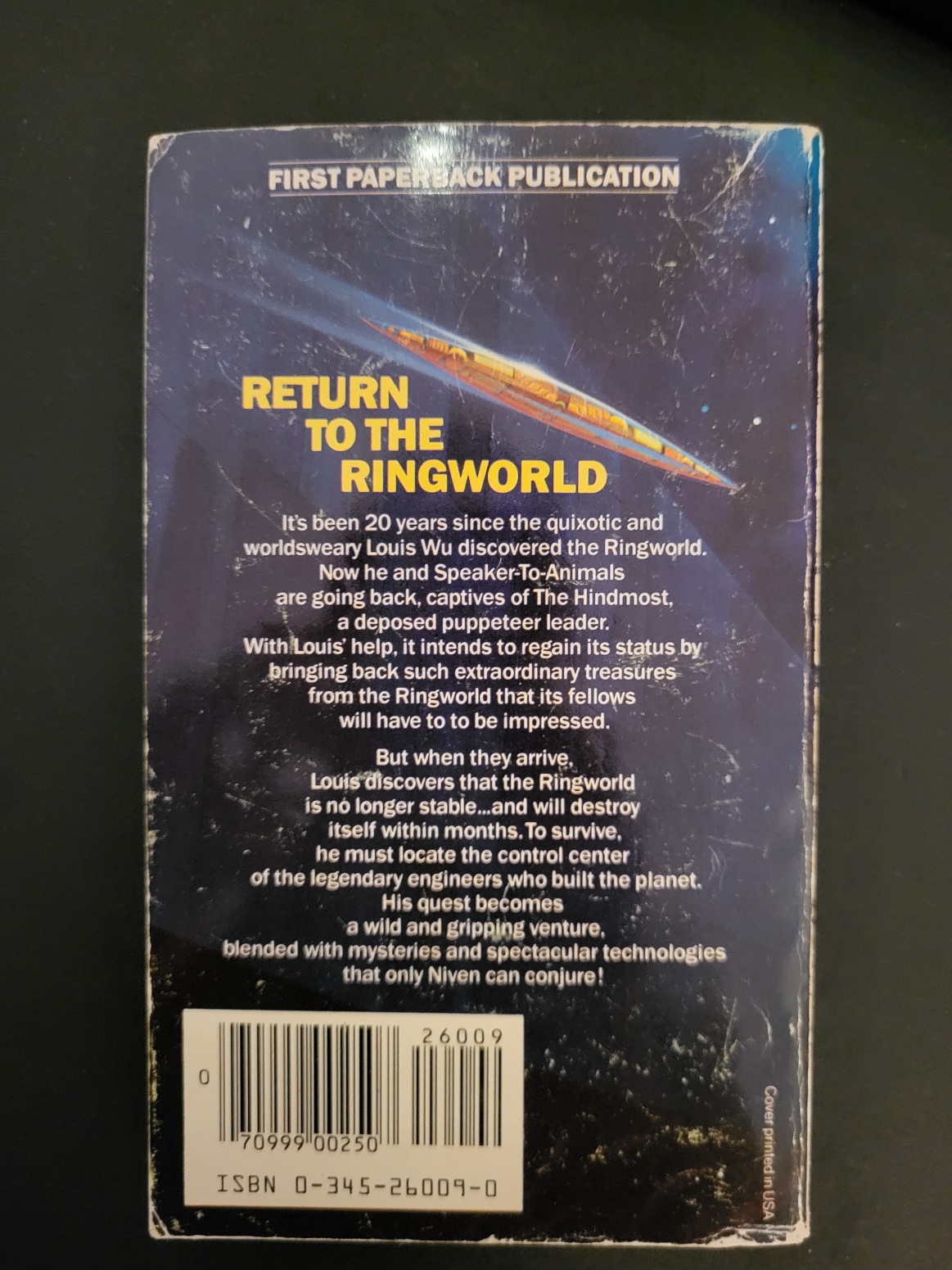 Larry Niven The Ringworld Series – 3 paperbacks Del Rey Set 1980s