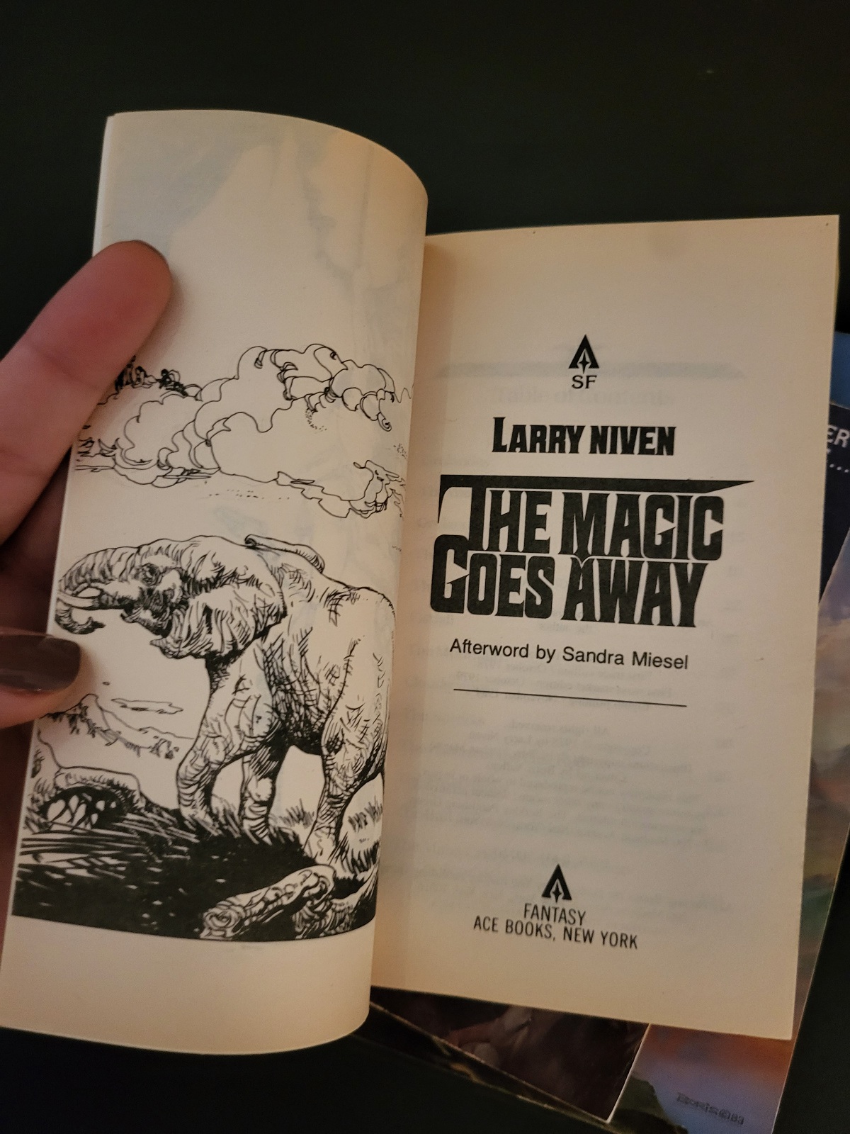 Magic Goes Away Trilogy by Larry Niven Ace & Berkley Paperbacks 1980s