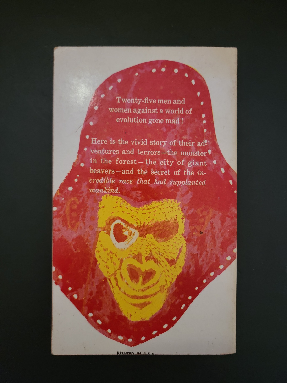 Genus Homo by L. Sprague de Camp and P. Schuyler Miller 1961 Science Fiction Paperback