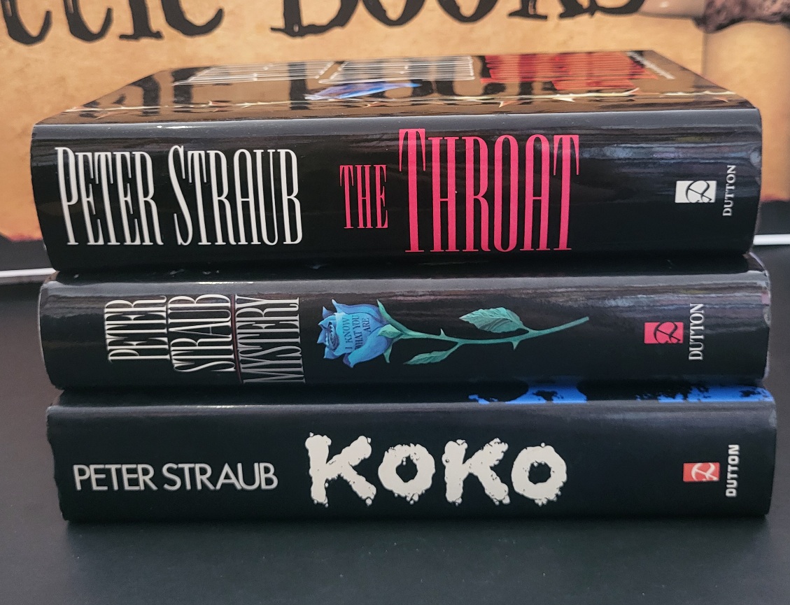 Blue Rose Trilogy by Peter Straub 3 Book Set 1st Editions Hardcover