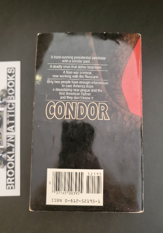 Condor by Graham Masterton 1985 1st Printing TOR Books