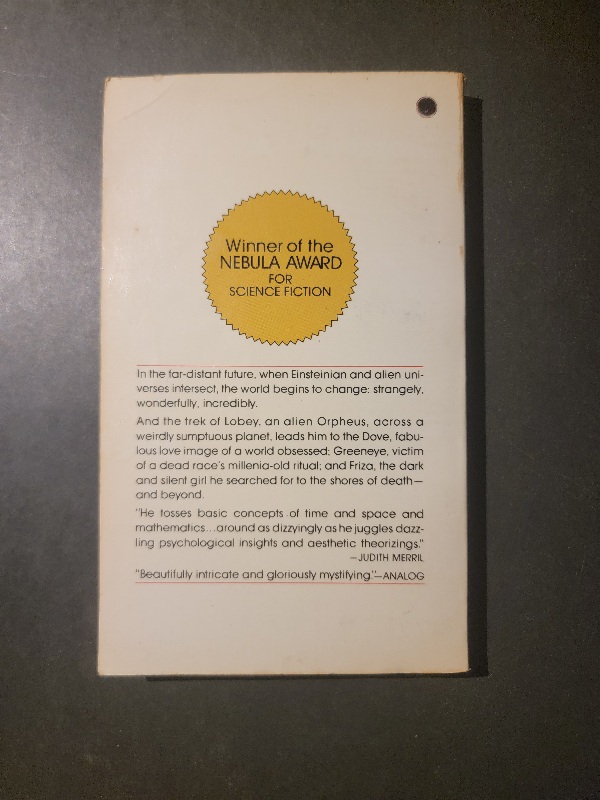 The Einstein Intersection by Samuel R. Delany 1967 Ace Paperback