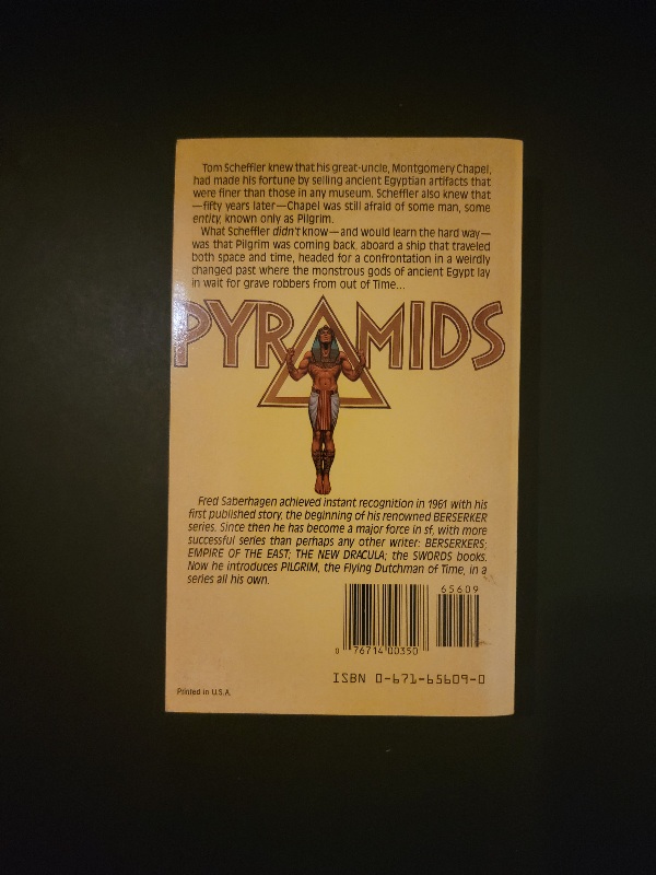 Pyramids by Fred Saberhagen 1987 Baen Books Paperback Science Fiction